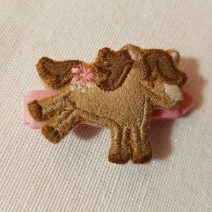 Gymboree Pony Ranch 1 hair clip VGUC Hard to find.